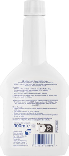 Adblue anti crystal additive - adblue, anti-crystal